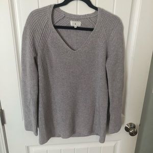 Oversized grey sweater